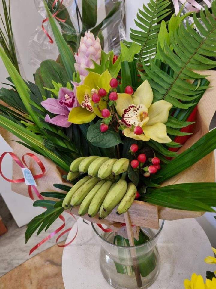 Bouquet fleurs exotiques Marseille