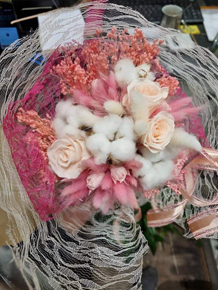 Décoration en fleurs séchées Marseille